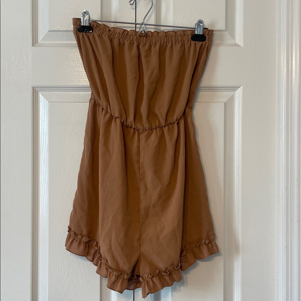 Strapless Romper